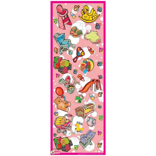 STICKERS: BABY DIE CUT - 6 SHEETS