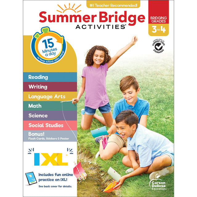 SUMMER BRIDGE WORKBOOK GRADE 3-4