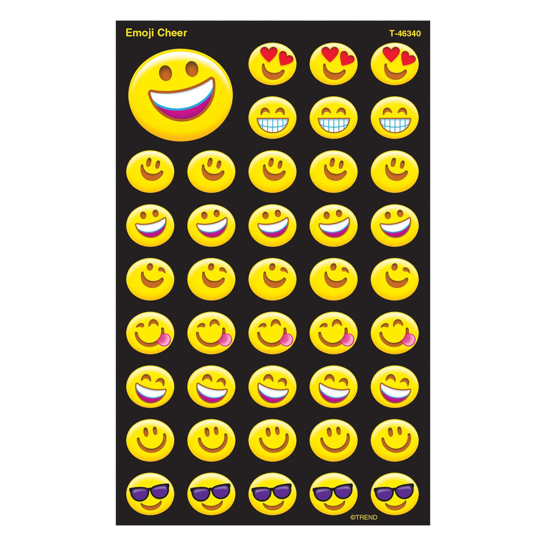 STICKERS: EMOJI CHEER  - 8 SHEETS