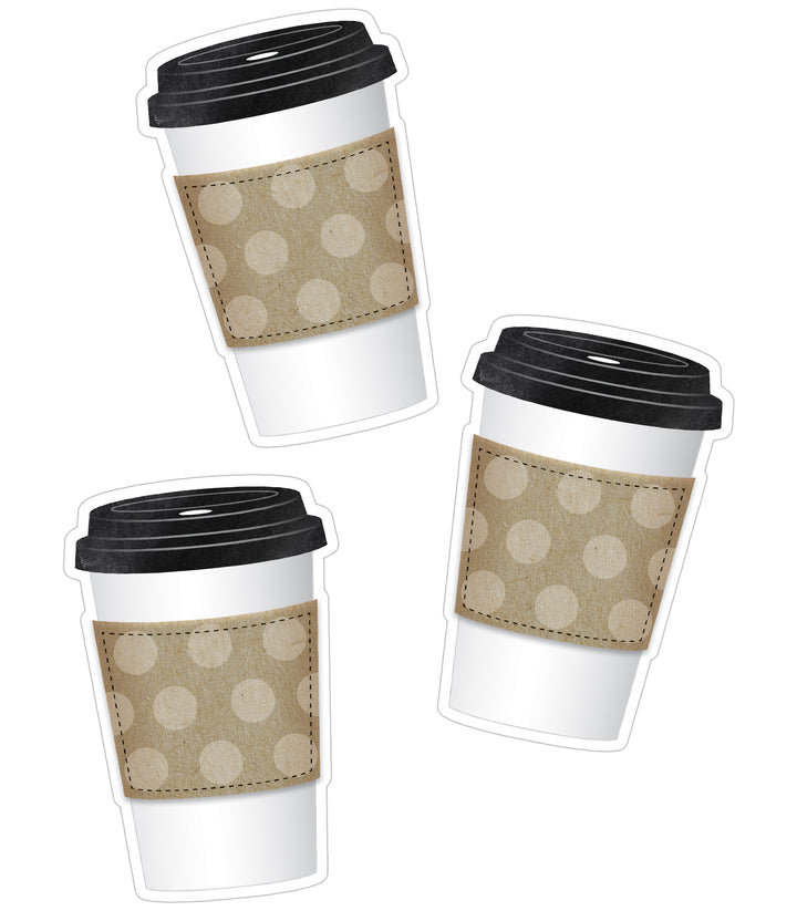 CUT-OUTS: TO GO CUPS - 5.1"x3.4"  36 PACK