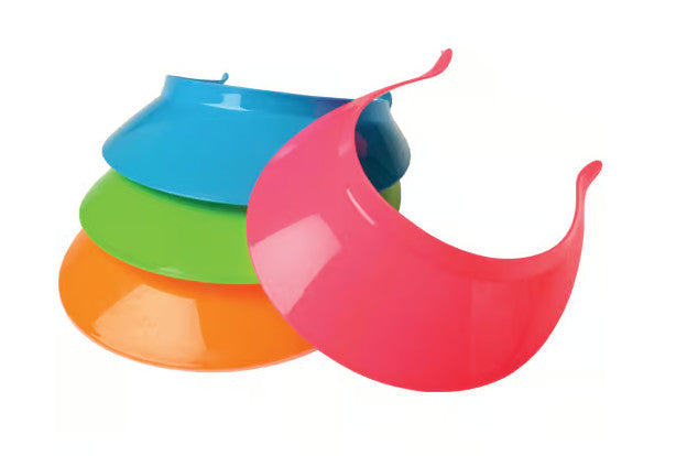 NEON PLASTIC VISORS 12/PKG