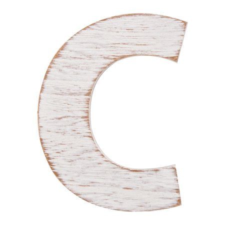 WOOD LETTERS 4" A B C E I