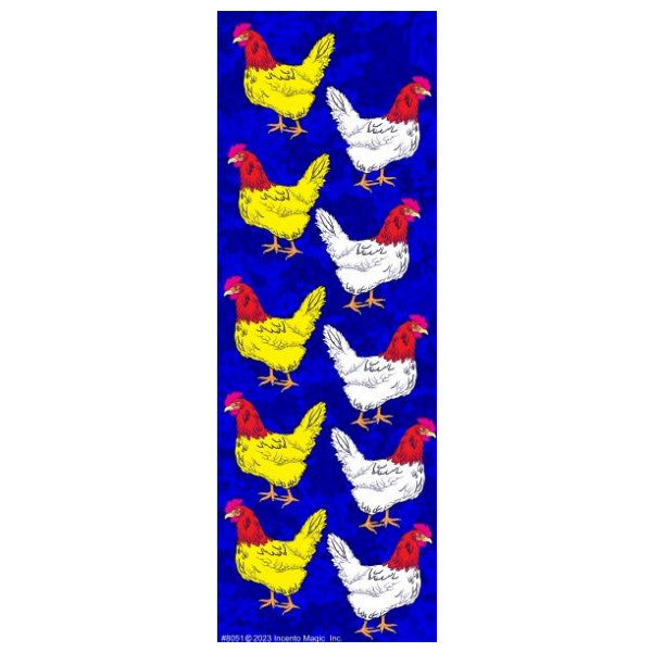 STICKERS: CHICKEN  ( KAPPAROS ) - 6 SHEETS