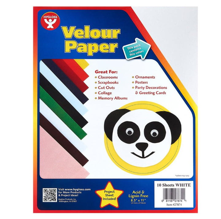 Velour Paper 8.5"x11"