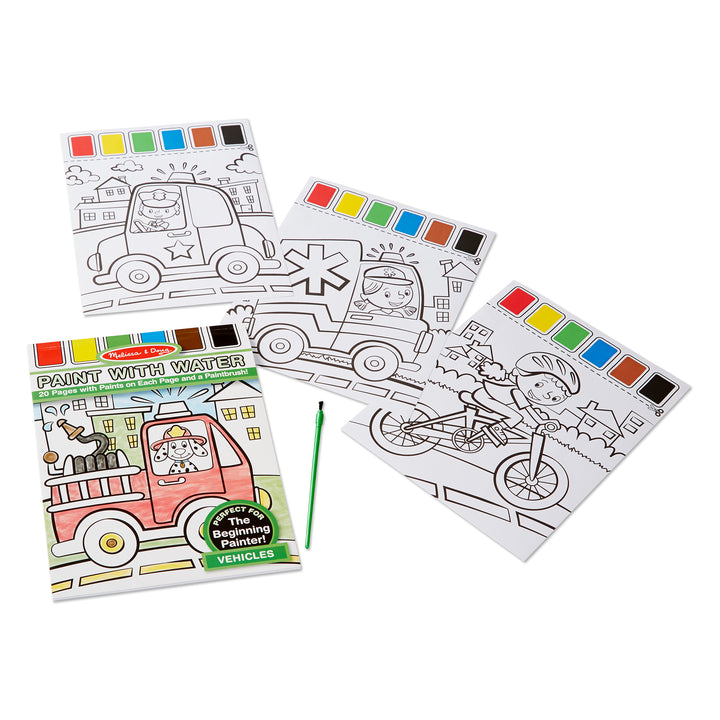 PAINT W WATER: VEHICLES