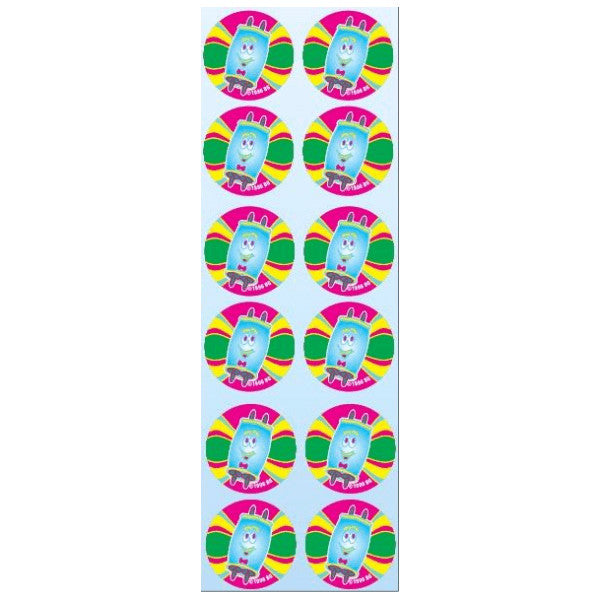 STICKERS: SEFER TORAH ROUND - 6 SHEETS