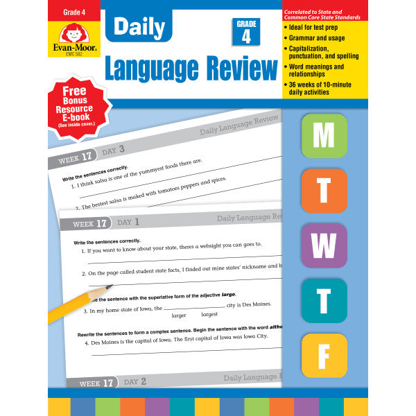DAILY LANGUAGE REVIEW GRD 4