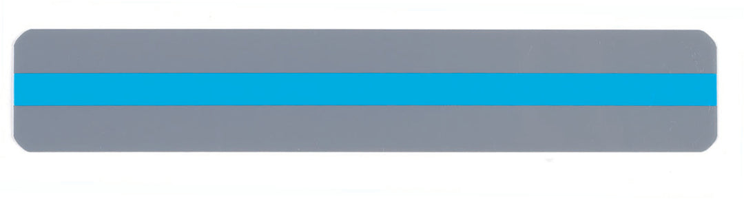 READING GUIDE STRIP BLUE 7"x1.25"