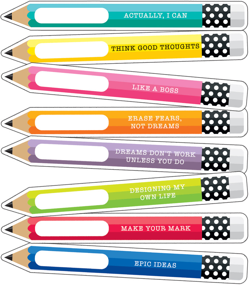 CUT-OUTS: MOTIVATION PENCILS