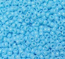PONY BEADS OPAQUE LIGHTT BLUE  900 PC