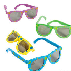 SUNGLASSES: FISH PRINT 12/PCKG