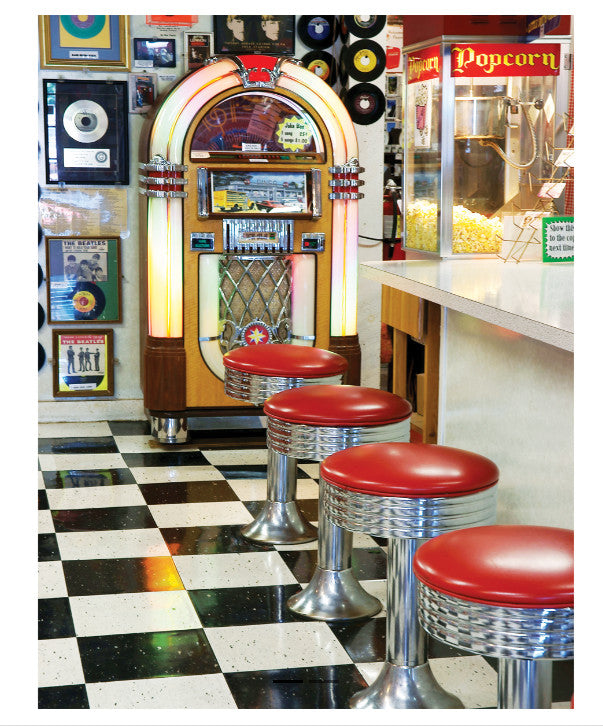 JIGSAW PUZZLE: THE MALT SHOP 36 PIECES