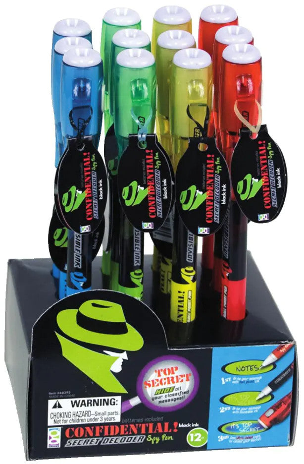 SECRET DECODER SPY PEN