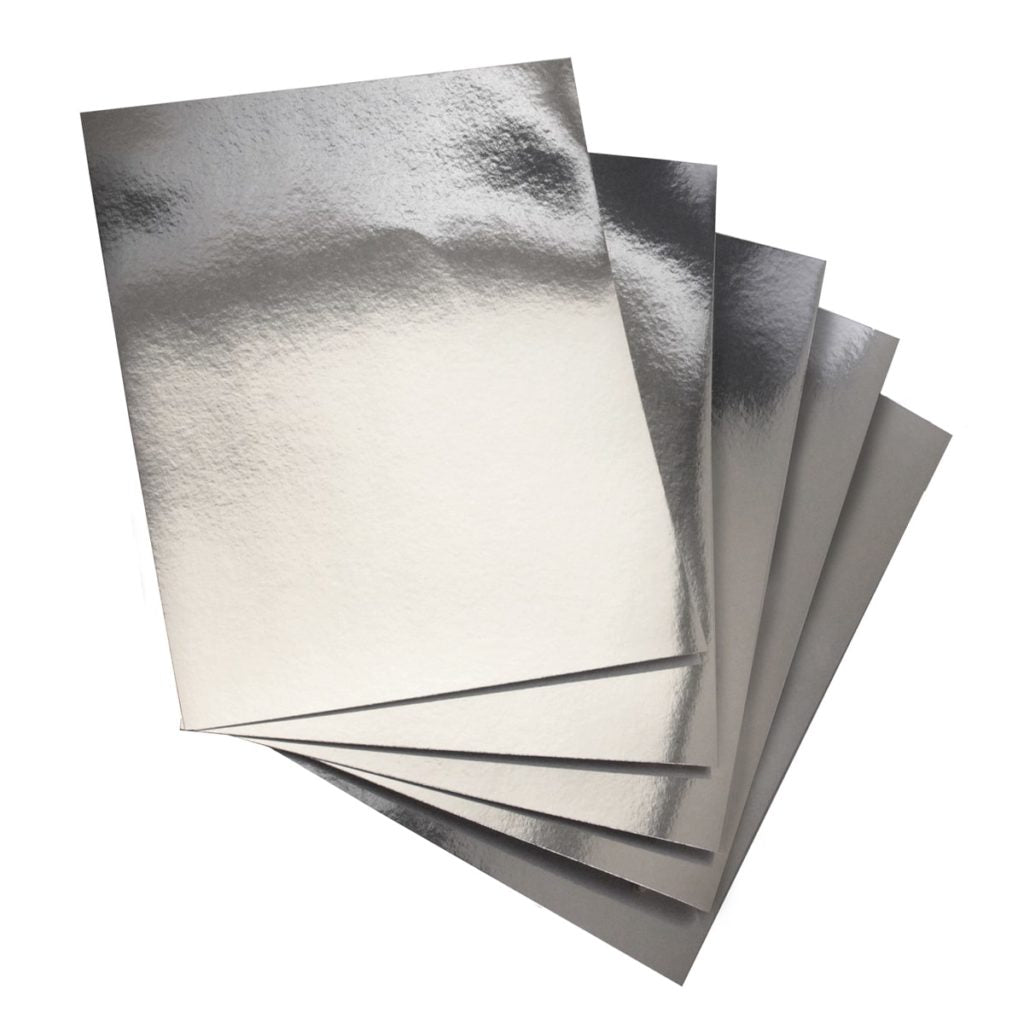 Metallic Foil Board 8.5"x11" 25 Pack