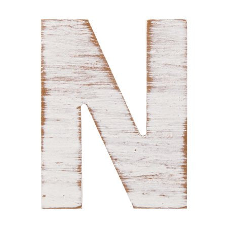 WOOD LETTERS 4" L N O P R S T W