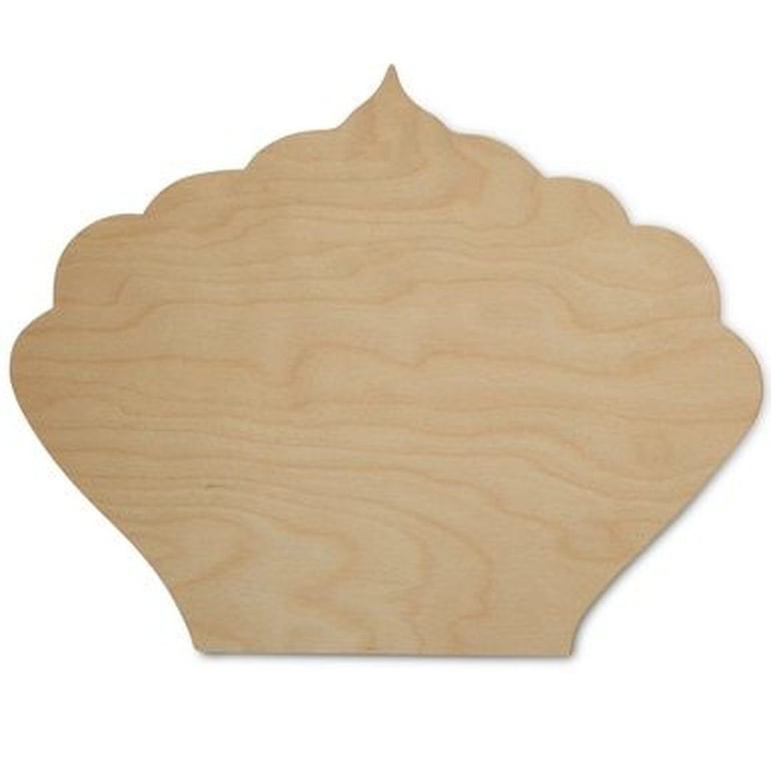WOOD SHAPE:  CROWN 10"x8"