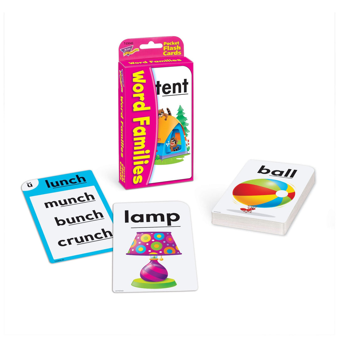 FLASH CARDS: WORD FAMILIES