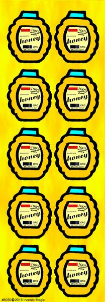 STICKERS: HONEY JAR - 6 SHEETS