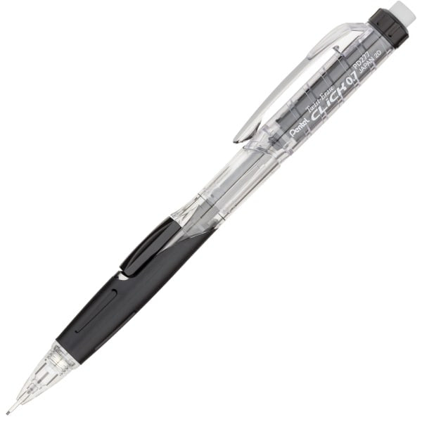 PENTEL PENCIL - TWIST ERASE - CLICK 0.7 - Black Barrel