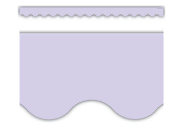 Solid Color Scalloped Border 2.25"x35&