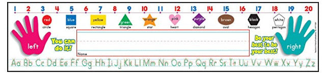 SUPER NAME PLATE: PRIMARY - 36 PACK